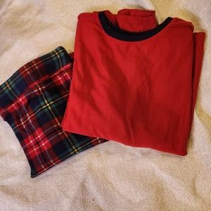 Womens cuddl duds climate right top and pant set